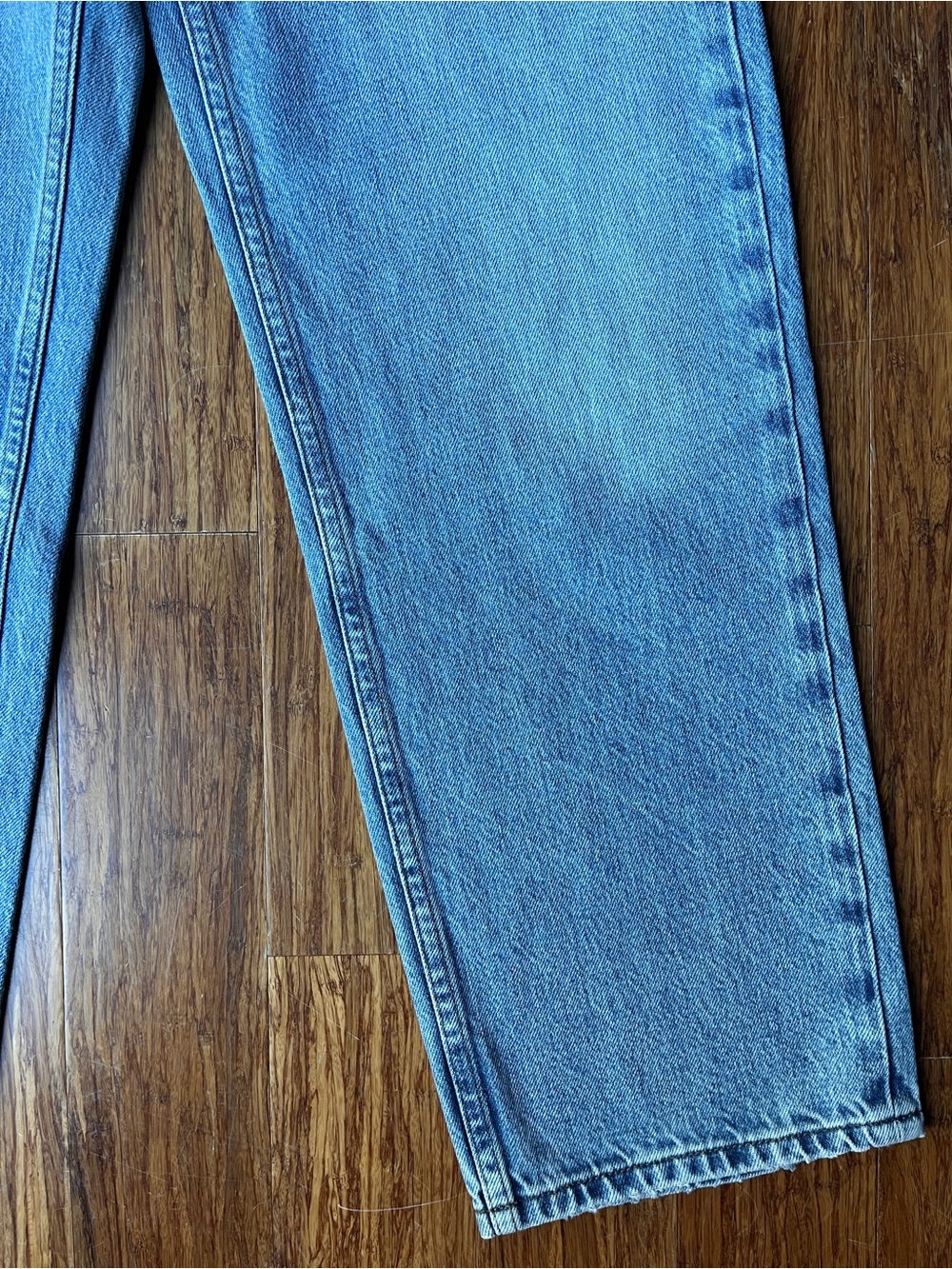 Frame Denim The Slouchy Straight Jeans Sz 27 - Picture 4 of 11